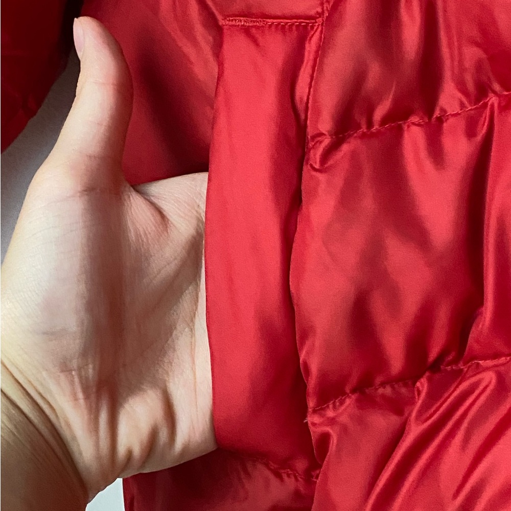 Polo Ralph Lauren Red Puffer Down Jacket ( size S ) - Picture 4 of 11